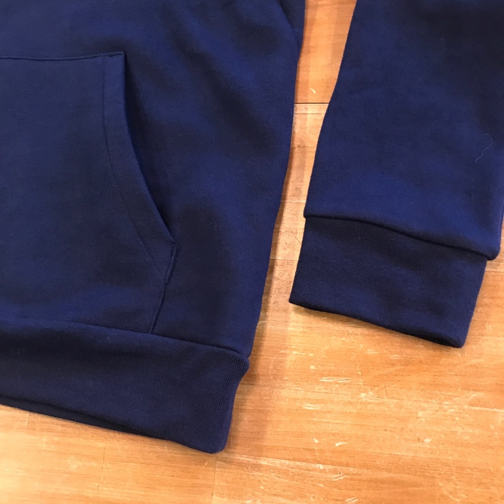 FILA Navy Blue Fleece Hoodie - Picture 3 of 4